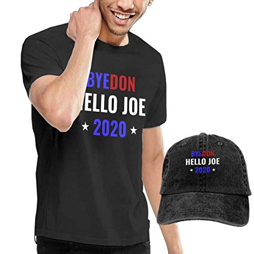 Tengyuntong sunminey Homme T- T-Shirt Polos et Chemises Biden 2020 Baseball Caps for Men Veterans-For-Joe-Biden-2020-President- Ball Cap Dad Hats T-Shirt and Hat