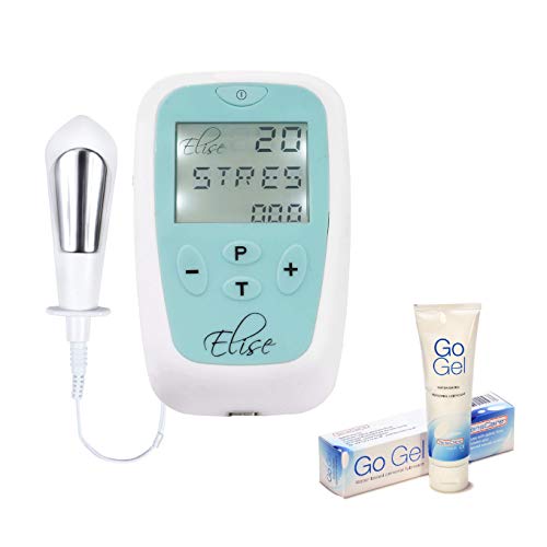 TensCare Elise2 y 50ml Lubricante- Ejercitador Kegel para músculos del Suelo Pélvico. Trata el problema de incontinencia y mejora la sensación con 4 programas.