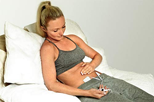 TensCare Ova+ - Electroestimulador para Alivio del dolor Menstrual. Diseñado Especialmente para Llevarlo A cualquier Parte. 4 modos 2 Pads 2 Canales