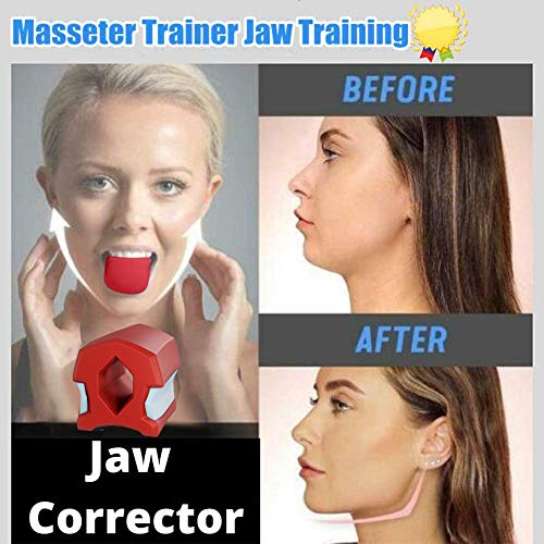 Tensor facial - Fuerza 3 niveles (70 libras) - Dispositivo de entrenamiento de la mandíbula y dispositivo de entrenamiento tensor facial para fortalecer y tensar la zona de la mandíbula y el cuello
