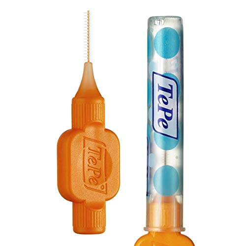 TePe - Cepillo Interdental 0.45 mm Naranja - 5 Paquetes de 8 Unidades (40 Cepillos)