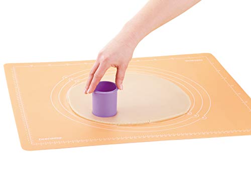 Tescoma Molde para Galletas, Silicona, Blanco Y Morado, 6 Piezas