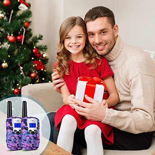 Tesoky Juguetes para Niñas de 3 4 6 9 Años, Walkie Talkie Niños Regalos Niño 3-12 Años Regalos Niña 3-12 Años Juguetes 3-12 Años Regalos de Cumpleanos Juguetes para Niños