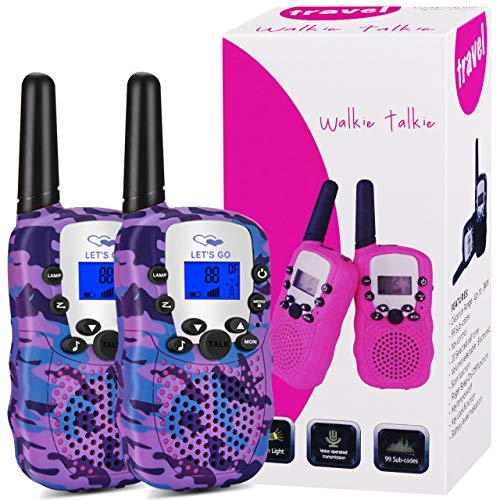 Tesoky Juguetes para Niñas de 3 4 6 9 Años, Walkie Talkie Niños Regalos Niño 3-12 Años Regalos Niña 3-12 Años Juguetes 3-12 Años Regalos de Cumpleanos Juguetes para Niños