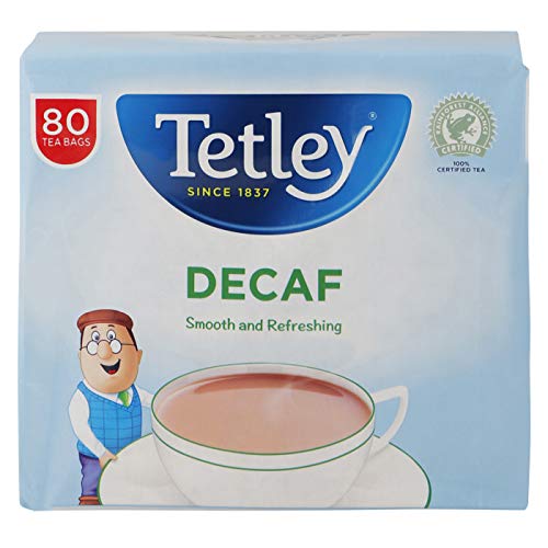 TETLEY DECAFFEINATED TEA BAGS PK805012X