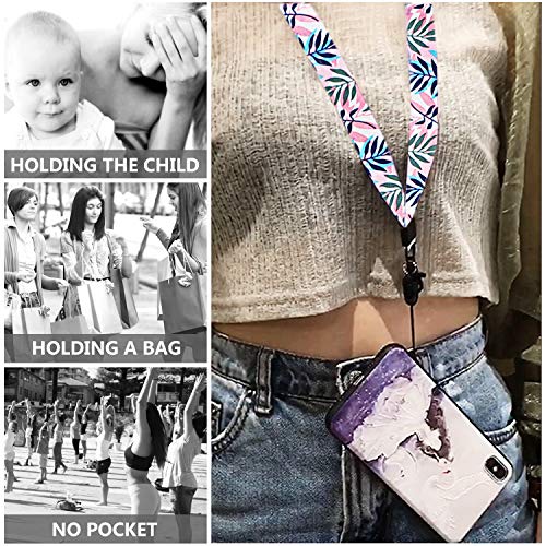 Th-some 6PCS Correa del Cuello, Colgar al Cuello de Correa del teléfono móvil,Correa para el Cuello,Cinta Colgante de Correa Cordón Cuello para Badge D'identification Mobiles Mp3 USB Holder JAANY