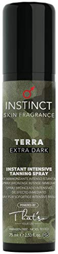 That´So - Man Instint Extra Dark (8% Dha), Spray Bronceador para El Rostro, 75 ml