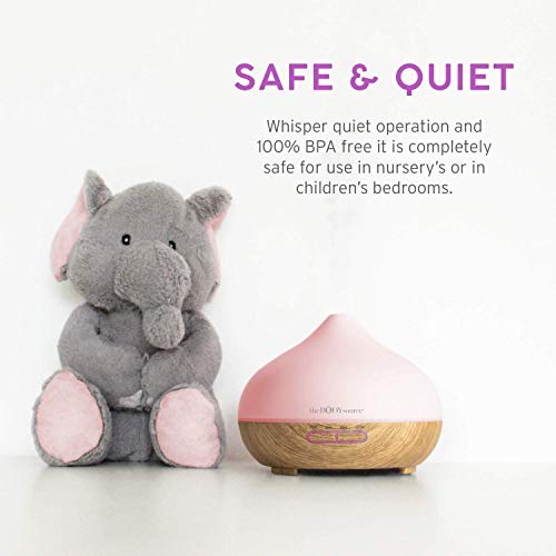 The Body Source® Difusor de Aromas para Aceites Esenciales con luces LED de 7 Colores (300 ml)