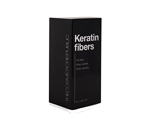 The Cosmetic Republic Keratin Fibers Rubio Medio Cuidado del Cabello - 25 gramos