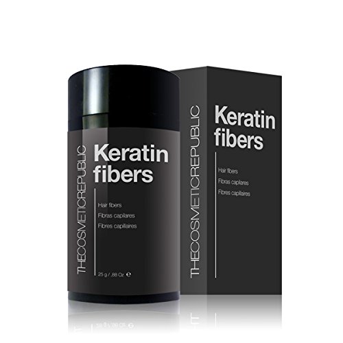 The Cosmetic Republic Keratin Fibers Rubio Medio Cuidado del Cabello - 25 gramos