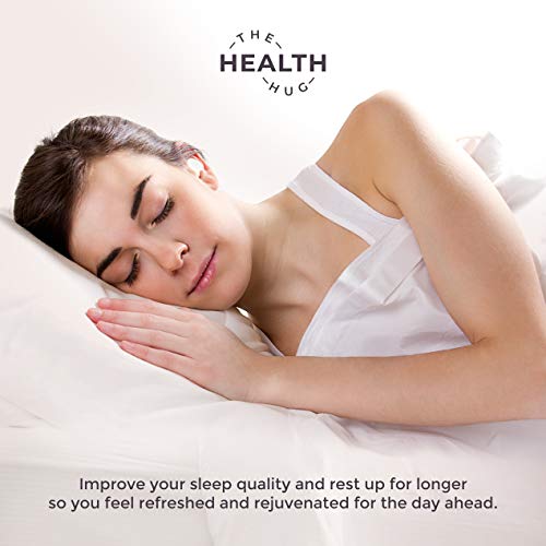 The Health Hug tapones para los oídos de silicona blanca suave, para dormir