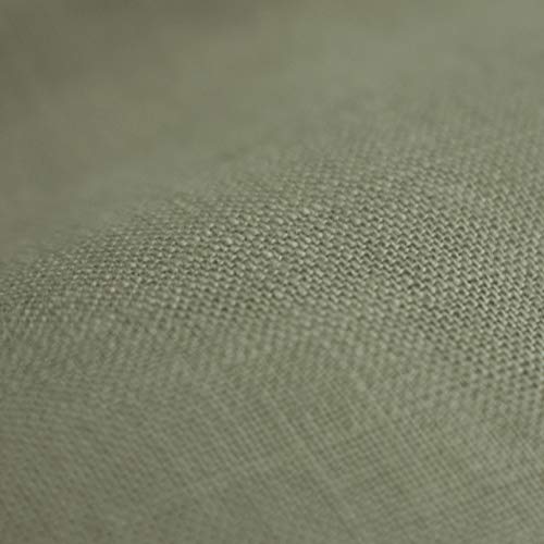 The Linen Yard Stonehouse Juego de funda nórdica individual, Algodón, Salvia