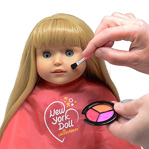 The New York Doll Collection E156 Juego de Maquillaje Lavable para muñecas y niños, Juego de cosméticos