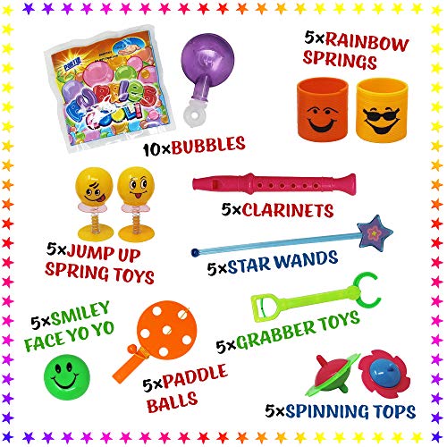 THE TWIDDLERS 120 Juguetes Granel Gran Surtido | Perfecto para los Regalos | Piñatas Relleno | Premios cumpleaños niños | Llenadores de Bolsas para Navidad | Regalos de Fiesta de Navidad