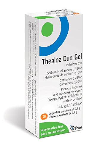 Thealoz Duo Gel - Trehalosa 3% & Hialuronato De Sodio 0.15% (0,4 g x 30 viales)