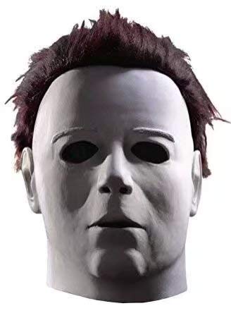 thematys Máscara de película de Terror Máscara de Michael Myers Carnaval, Halloween y Carnaval - Disfraz de Adulto - Látex, Unisexo Talla única