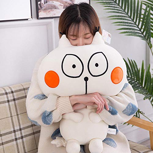 THIBETA Peluche Milian Cat Ragdoll ExpresióN De Dibujos Animados Cat Pillow-Milian Cat_60cm