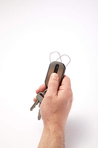 ThinOptics Las gafas de lectura con el llavero, Graduación de 1,50 dioptrías, Montura transparente