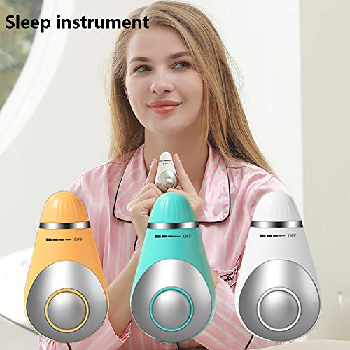 Ti-Fa Instrumento para Dormir de microcorriente de Carga USB Dispositivo de Ayuda para Dormir para la Ayuda para Dormir Dulce Herramienta de Ayuda para Dormir Cuidado de la Salud,Verde