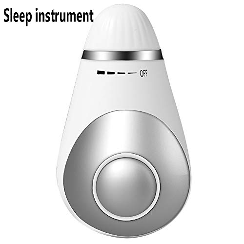 Ti-Fa Nuevo Dispositivo Inteligente para Dormir Portátil Instrumento para Dormir con Microcorriente de Carga USB para Dormir Dulcemente Exquisito,Blanco