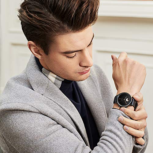 Ticwatch Smartwatches Reloj Inteligente y clásico Mobvoi C2 con Sistema operativo Wear OS de Google, IP68 Resistente al Agua y Sudor, Google Pay, Compatible con iPhone y Android
