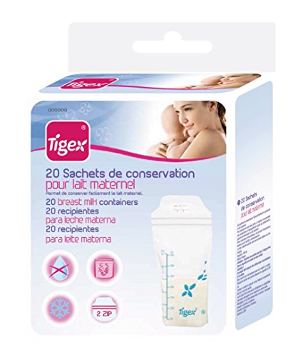 Tigex Pack 20 bolsas de conservación para lactancia materna Nuk