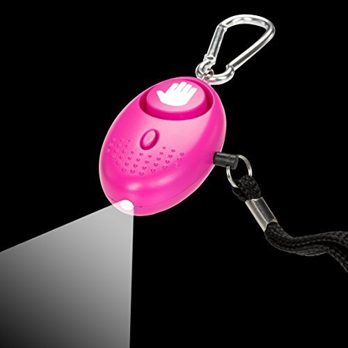 tiiwee Alarma Personal - 130dB Alarma de Pánico con la protección de antorcha Ð Seguridad contra violaciones - Defensa Personal