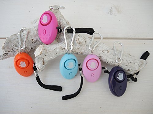 tiiwee Alarma Personal - 130dB Alarma de Pánico con la protección de antorcha Ð Seguridad contra violaciones - Defensa Personal