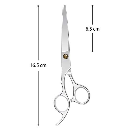 Tijeras Pelo,Tijeras Peluqueria Profesional de Acero Inoxidable,Tijeras Peluqueria - Longitud 6.0 pulgadas,Tijeras Cortar Pelo para Hombres y Mujeres
