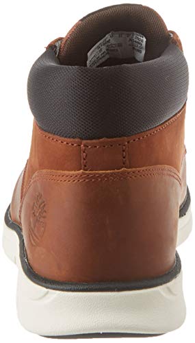 Timberland Bradstreet Leather Sensorflex, Botas Chukka para Hombre, Marrón MD Brown Full Grain, 41.5 EU