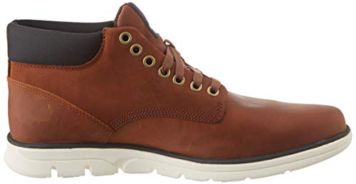 Timberland Bradstreet Leather Sensorflex, Botas Chukka para Hombre, Marrón MD Brown Full Grain, 41.5 EU