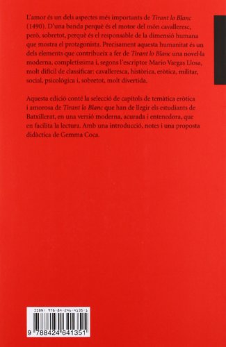 Tirant lo Blanc. Episodis amorosos: 12 (La clau mestra)