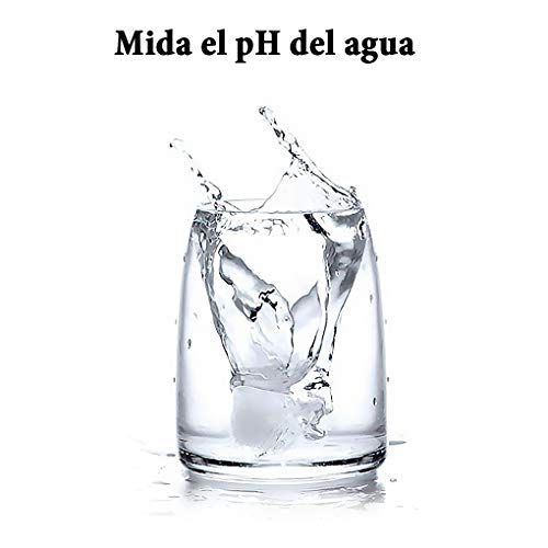 Tiras ph Papel de pH Agua ácida Indicador de Alimentos Tiras de Papel Reactivo de pH Universales Rollo de Tiras de Prueba de pH, Rango Completo de Medición de pH de 0-14, 1 Rollos