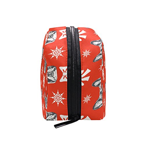 TIZORAX - Bolsa de maquillaje con diseño de bulldog francés