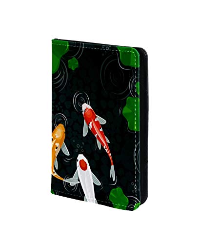 TIZORAX - Funda de piel para pasaporte, diseño de símbolo de astrología mágica