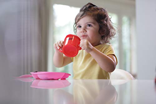 Tommee Tippee - Primera taza, color rojo y turquesa, 190 ml