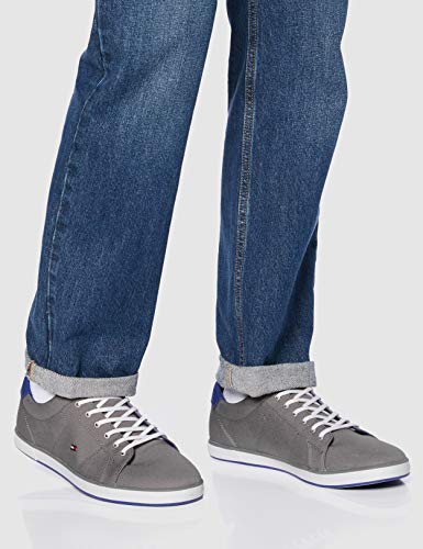 Tommy Hilfiger H2285arlow 1d, Zapatillas para Hombre, Gris, 46 EU
