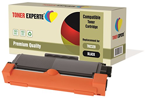 TONER EXPERTE® Compatible TN2320 Cartucho de Tóner Láser para Brother HL-L2300D HL-L2320D HL-L2340DW HL-L2360DN HL-L2365DW DCP-L2500D DCP-L2520DW DCP-L2540DN MFC-L2700DW MFC-L2720DW MFC-L2740DW