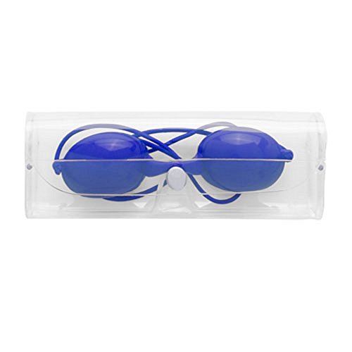 TONOSEVILLA - 1 GAFAS PROTECTORA PROTECTOR RAYOS UVAS SOLAR CABINA BRONCEADO SILICONA AZUL