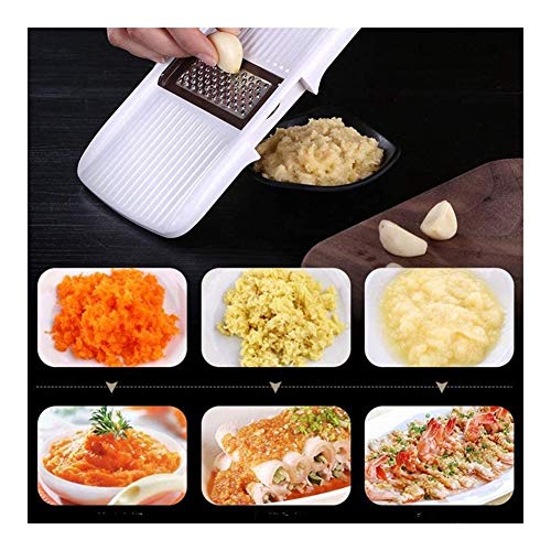 Tool Ajustables Chopper Cortador de Cocina Herramientas Dicer Vegetal, de múltiples Funciones, for Patata Zanahoria Queso, Marrón, 11I.7In Tool-7.31 (Color : Silver)