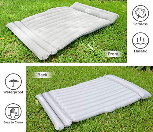 topfit Coche Colchón inflable Viaje Camping Cama de aire universal para todos los vehículos SUV y Personalizado para Tesla Model S Model X 5 Asiento y Model 3