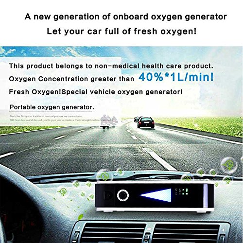 TOPQSC generador de oxígeno portátil máquina de oxígeno domiciliario 1l/min