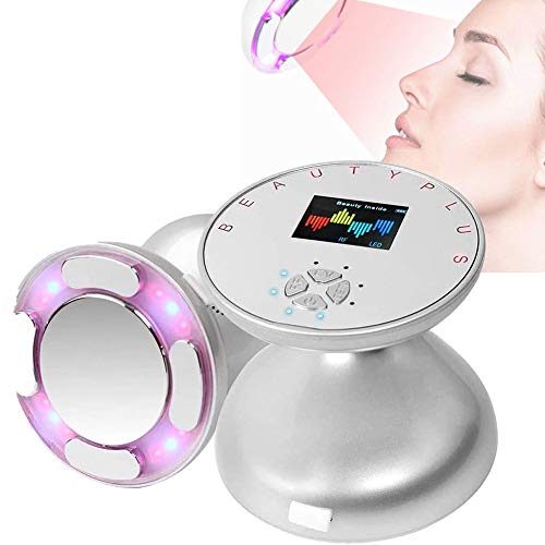 TOPQSC Máquina de Pérdida de Grasa Cavitación Cuerpo Dispositivo De Eliminación De Celulitis Pérdida Peso Massager Delgado por estiramiento de la piel 6 en 1 Anticelulítico para Estiramiento