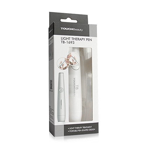 TOUCHBeauty Pluma para el acné con terapia de luz, Pluma para el tratamiento del acné con luz roja y azul Eliminación dirigida Cicatriz de acné Arrugas AG-1693