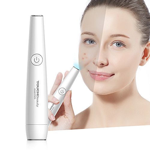 TOUCHBeauty Pluma para el acné con terapia de luz, Pluma para el tratamiento del acné con luz roja y azul Eliminación dirigida Cicatriz de acné Arrugas AG-1693