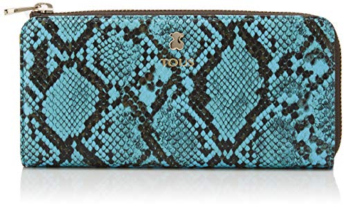 TOUS Dorp Wild, Cartera para Mujer, Azul (Azul 995970482), 19x9.5x3 cm (W x H x L)