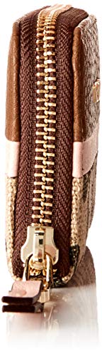 Tous Elice New, Monedero para Mujer, Multicolor (Marrón/Rosa 895960018), 10x8x2.5 cm (W x H x L)