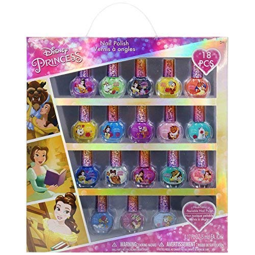 TownleyGirl Set De Lujo De Regalo Super Brillante Peel-Off Esmalte De Uñas Para Niñas, 18 Colores