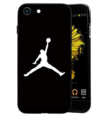 Toxdi Air Man Logo iPhone 6/6S Funda, Carcasa Silicona Protector Anti-Choque Ultra-Delgado Anti-arañazos Case Caso para Teléfono iPhone 6/6S (Negro)