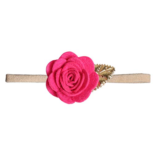 TOYANDONA 10 piezas Conjunto de diademas de flores para niña, accesorios para el cabello bowknot para regalo de bebé recién nacido o accesorios para fotos de bebé